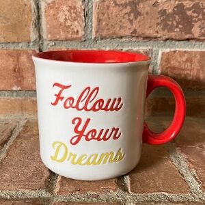 Novagratz Follow Your Dreams Large Coffee Tea Mug